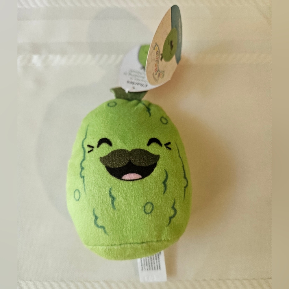 Squishmallows Green Plush Pickle